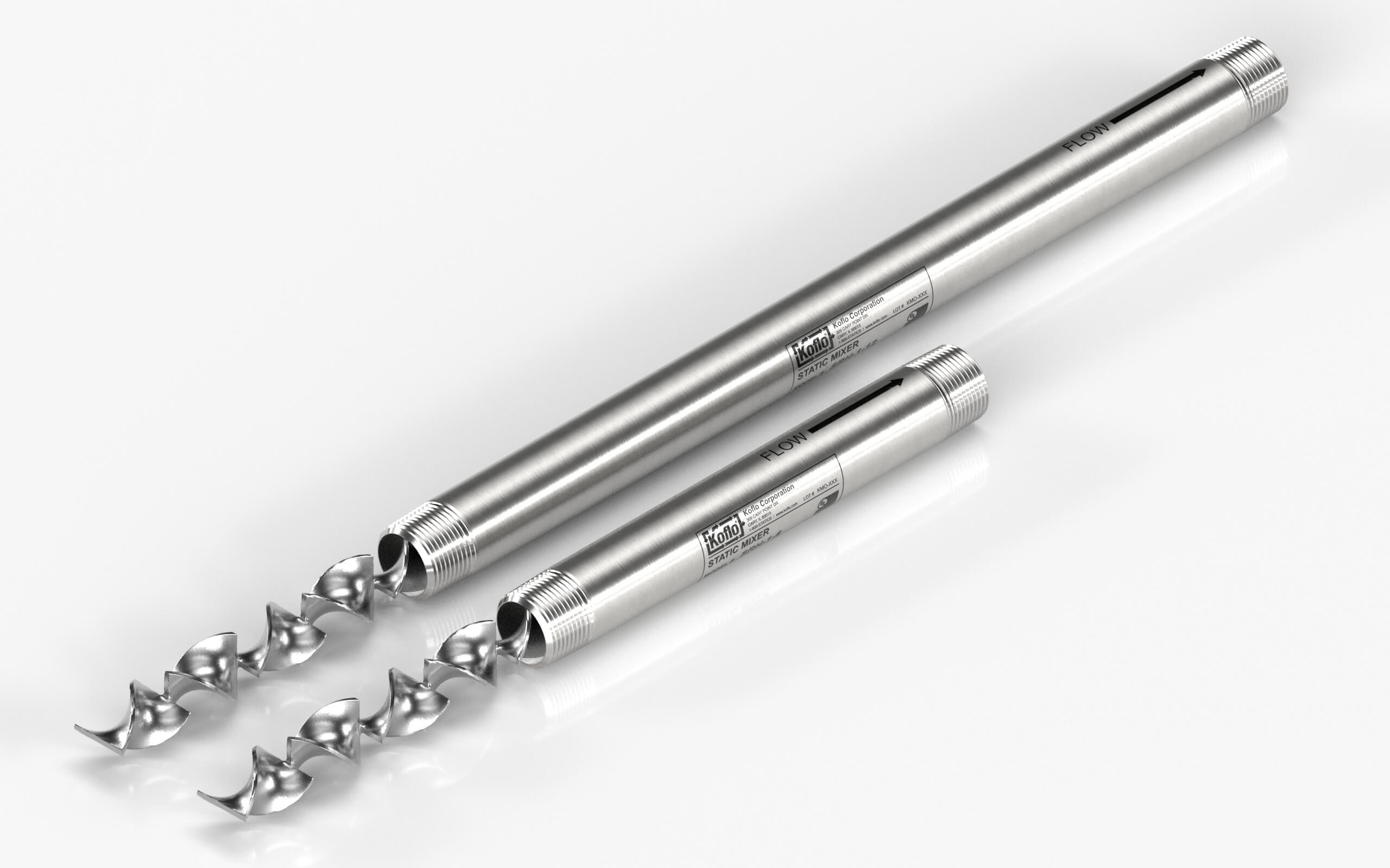 SH Stainless Steel Static Mixers